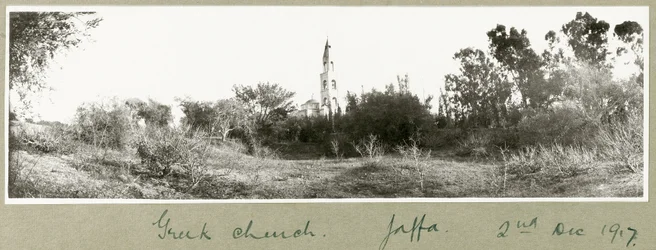 Greek Church, Jaffa, 2nd December 1917